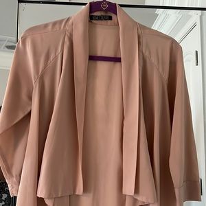 Love Culture Rose beige shear cover up size small